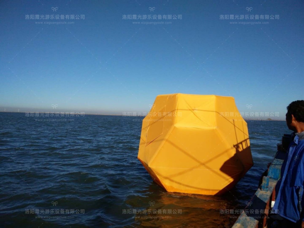 高明充气海靶